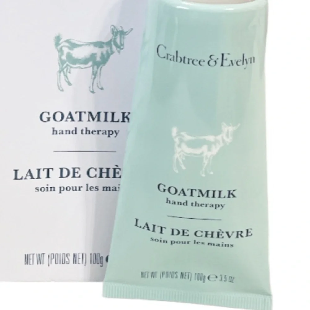 NEW! VHTF Crabtree & Evelyn GOATMILK Hand Therapy